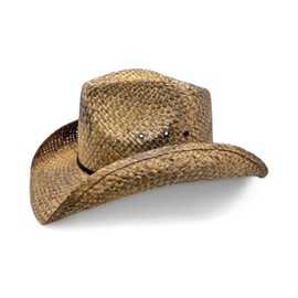 Peter Grimm Men's Maverick Drifter Hat Rodeo Black with Band