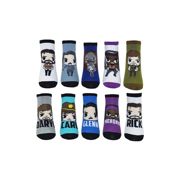 The Walking Dead Lowcut Socks (10 Pair) - No Show