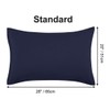 PiccoCasa Zippered Pillowcases, 100% Brushed Microfiber Polyester Pillow Case Cover,