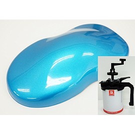 関西ペイントPG80 ライトブルーメタリック（粗目） 500g 自動車用ウレタン塗料 ２液 カンペ 青