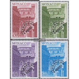Monaco 1207-1210 (complete.issue.) unmounted mint/never hinged ** MNH 1976 clear brands: Uhrturm (Stamps for collectors) Minerals/Fossils/Jewelry/Watches