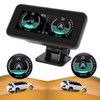 Universal Intelligent Car Inclinometer Tilt Gauge High Resolution HUD Digital
