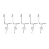 5pcs Sound Amplifier Tubes Single Layer Eartips Replacement Accessory Reduce