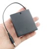 E-outstanding Male Connector 4 AA Battery Case Box Holder with