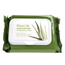 피부 릴렉싱 보습효과 알로에추출물 클렌징티슈 60매 Skin Relaxing Moisturizing Aloe Extract Cleansing Wipes 60 Sheets