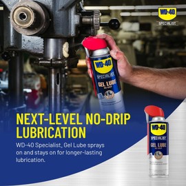 WD-40 Specialist Gel Lube with SMART STRAW SPRAYS 2 WAYS, 10 OZ