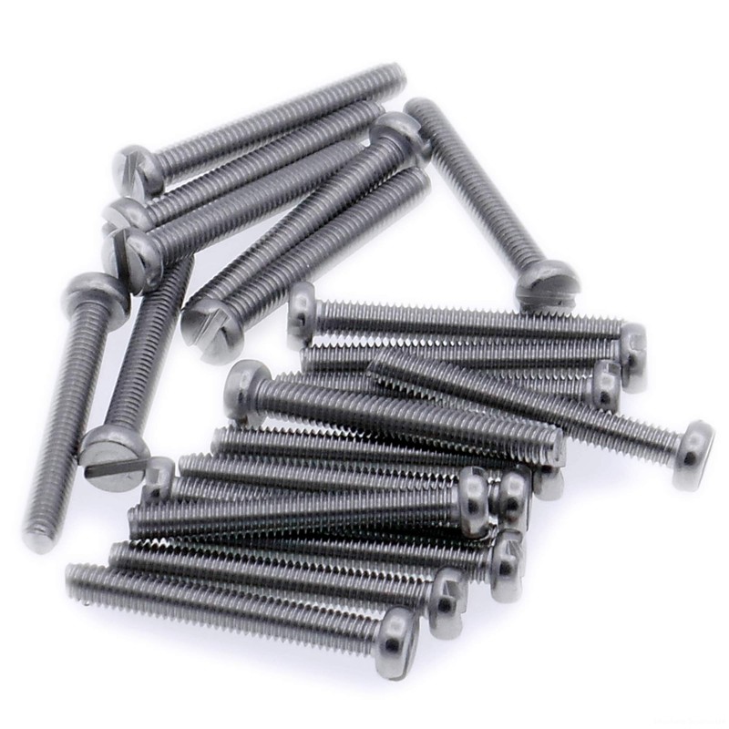 M6 (6mm x 40mm) Slot Cheese Machine Screw (Bolt) -