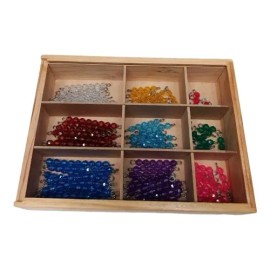 Juego De Perlas De Colores Montessori                                                                                                                 