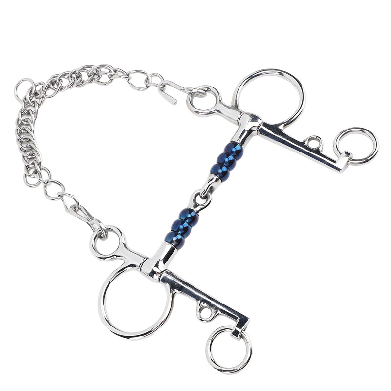 Horse Mouth Bit 125mm Stainless Steel Horse Snaffle Bit for