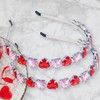 hhdatc Valentines Day Heart Head Boppers Headbands for Party Props