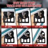 Adjustable Guide Rail Square with Angle Stop -60° to 60°,