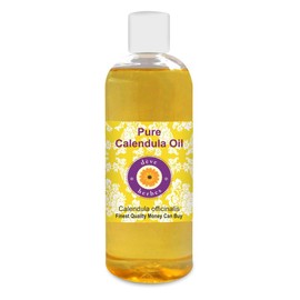 Deve Herbes Pure Calendula Oil (Calendula officinalis) 200ml (6.76 oz)