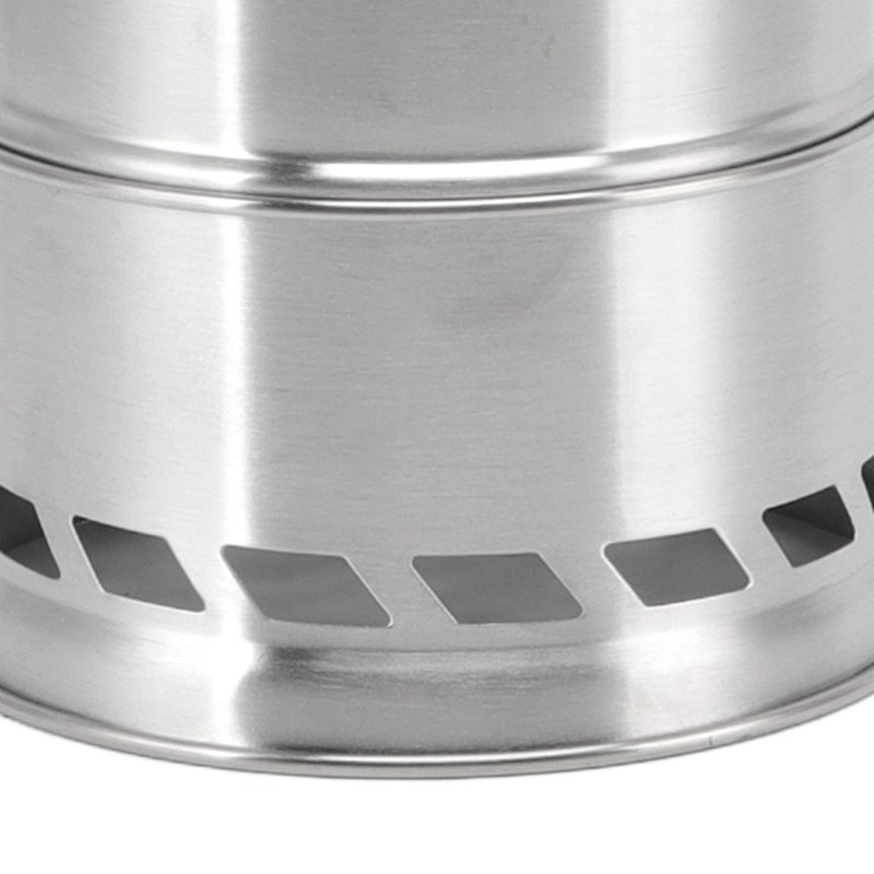Mini Alcohol Stove for Camping Hiking Stainless Steel Campfire Stove