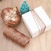 G2PLUS 100M Decorative Metallic String - 1.5mm Rose Gold Twine