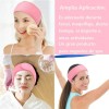 Diadema Con Velcro Suave Lavable Para Spa Maquillaje 60 Pcs