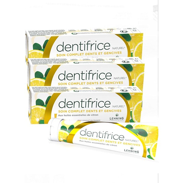 Lehning Natural Toothpaste - Complete Care for Teeth and Teeth