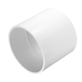 uxcell Pcs PVC Pipe Fitting 5 Inch Coupling Adapter (Socket x Socket) for Furniture Grade DIY PVC Connection Garden Shelf, White