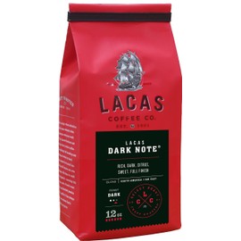 Lacas Coffee Company Lacas Dark Note Medium Fine 12 oz.