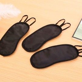 Summer Cotton Short Sleeve Shorts Women Pajama Set Homewear Sleep mask-black 28ea