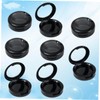 Healeved 16pcs Empty Makeup Cases for Eyeshadow Storage Lightweight Diy