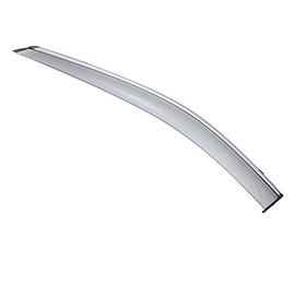 WellVisors Window Visors Wind Deflectors Compatible With Nissan 2014-2020 Rogue With Chrome Trim Rain Guards 3-847NS009