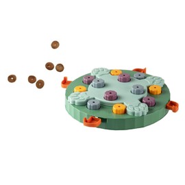 Interactive Pet Treat Dispenser - Slow Feeder, Brain Game, Puzzle, Improve IQ, Digestion, Reflexes, Train Body & Mind, Cats, Dogs, Pets, Amusing Colours, Intuitive Clever Design Bowl, 20 Treat Pockets