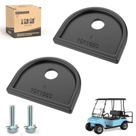 10L0L Golf Cart Front Top Strut Mount Pads with Stainless Steel Screws Kit, Fit for Club Car DS