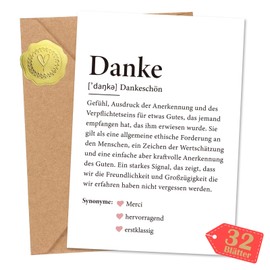 Sugeru 32 Pieces Thank You Cards in a Set - Includes Envelopes and Stickers - Thank You Card for Expressing Gratitude - A Thank You Card for Colleagues, Family, Friends and Teachers (Ⅱ)