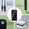 Topsolar 180W Semi-Flexible Monocrystalline Solar Panel Charger Off-Grid for RV