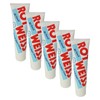 5er Pack Dental Zahncreme Rot Weiss (5 x 100 ml),