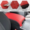 sportuli Center Console Cover Anti-Scratch Leather Armrest Cover Replace for