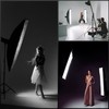Godox Softbox Bowens Mount 2PCS 30x120cm /12"x47", Strip Honeycomb Grid