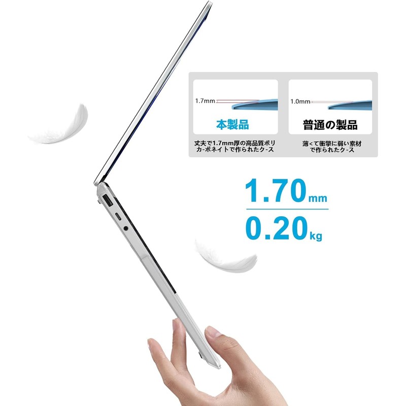 【Premium Clear Material】NPUOLS Surface Laptop Go 3 / 2 /