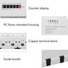 Electric Meter Din Rail 3 Phase 4 Wire KWh Energy