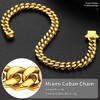 Cuban Bracelet for Men Curb Bracelet Women Gold Chain Bracelet