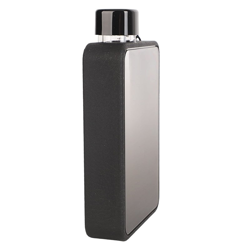 Slim Water Bottle, Healthy 300ml Flat Water Bottle Transparent Recyclable
