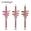 Misslyn Long Lasting Full Lipstick, 3 Precision Lipsticks for Easy