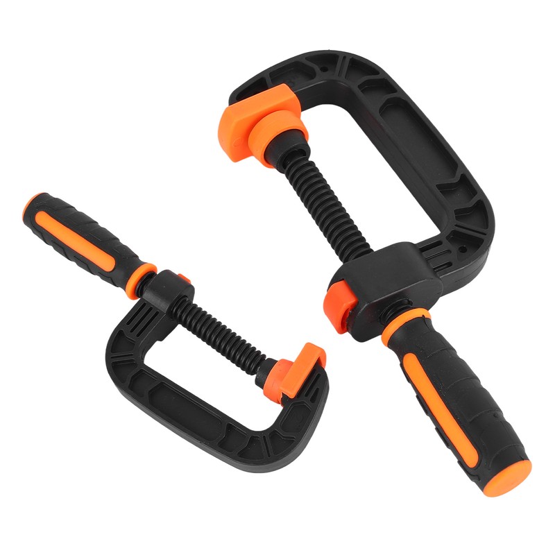 2Pcs C Clamp 2 Inch 3 Inch Adjustable Quick Release