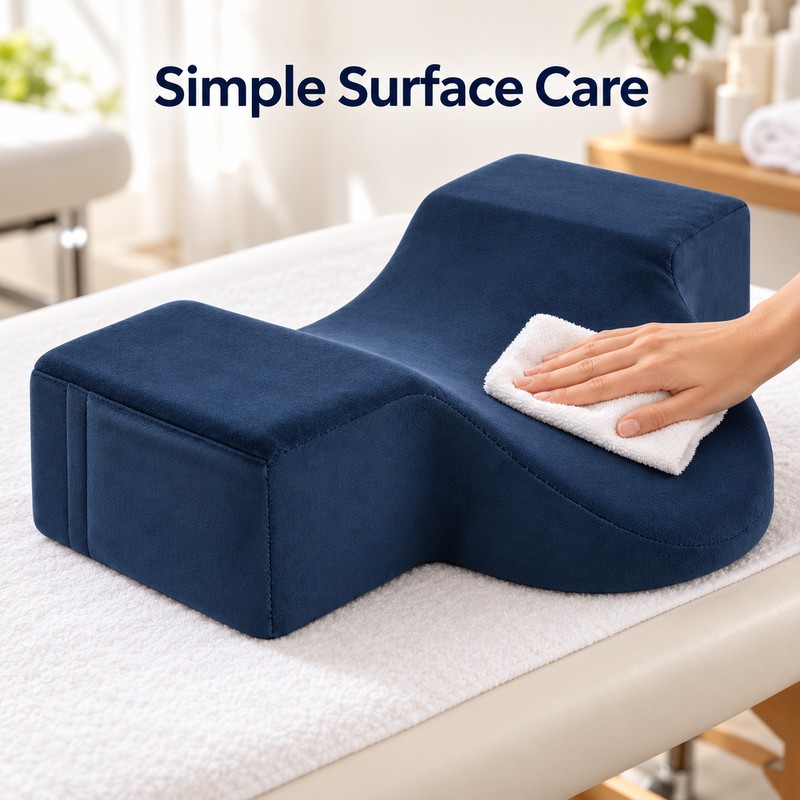 Lash Pillow for Eyelash Extensions – Memory Foam U-Shaped Headrest