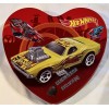Hot Wheels Valentine Candy Heart Shaped Tin Box Storage 3D