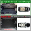 powoq Cargo Mat Compatible with 2010-2024 Toyota 4Runner Trunk Mat