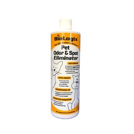 BioLogix Pet Odor & Spot Eliminator all natural, non-toxic & bio-degradable cleaner removes tough pet odors & spots (12 Quart Case)