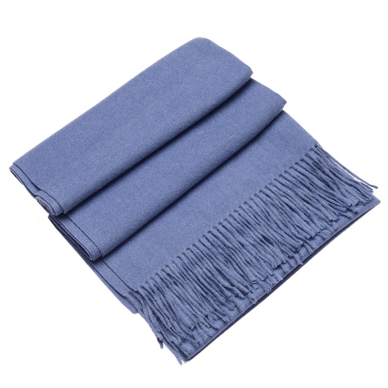 Masada Women's Winter Scarf, Warm and Soft Scarf, blue