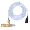 Chemical Injector, 5000PSI Brass Stainless Chemical Injector Kit Adjustable Downstream