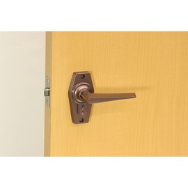 Kawaguchigiken Home Lever Brown Display Lock DF-4