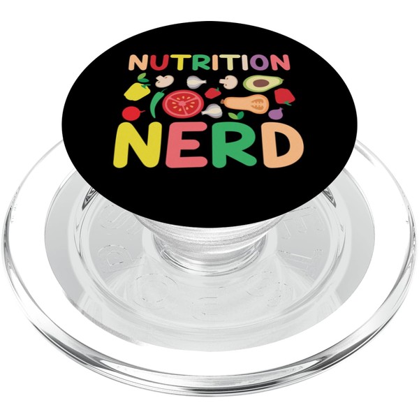 Nutrition Nerd Funny Healthy Food Science Gift PopSockets PopGrip für
