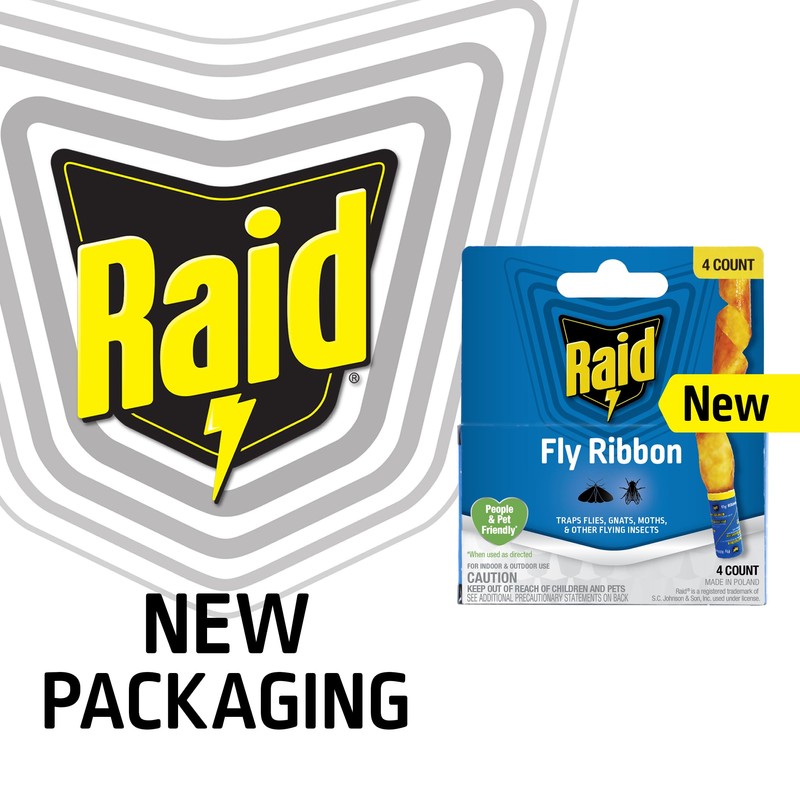 Raid FR3-RAID 4 Count Fly Catcher Ribbon (1-Pack)