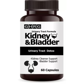 GHRG Kidney & Bladder, Urinary Tract Health Detox & Repair Supplement With Cranberry