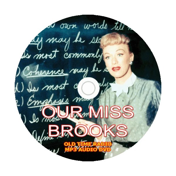*Our Miss Brooks* OTR Shows - 187 MP3s on 16