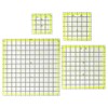 UOOU 4 Pack Quilting Ruler, Quilting Ruler Quilting Templates Fabric
